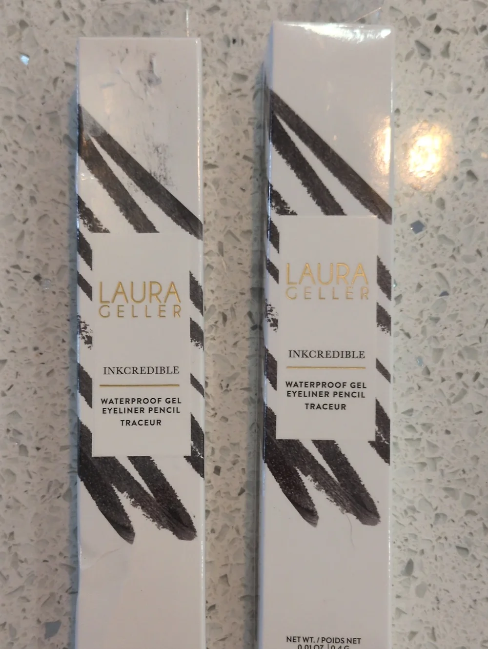 Laura Geller Waterproof Gel Eyeliner Pencil — Black Bundle Of 2 New